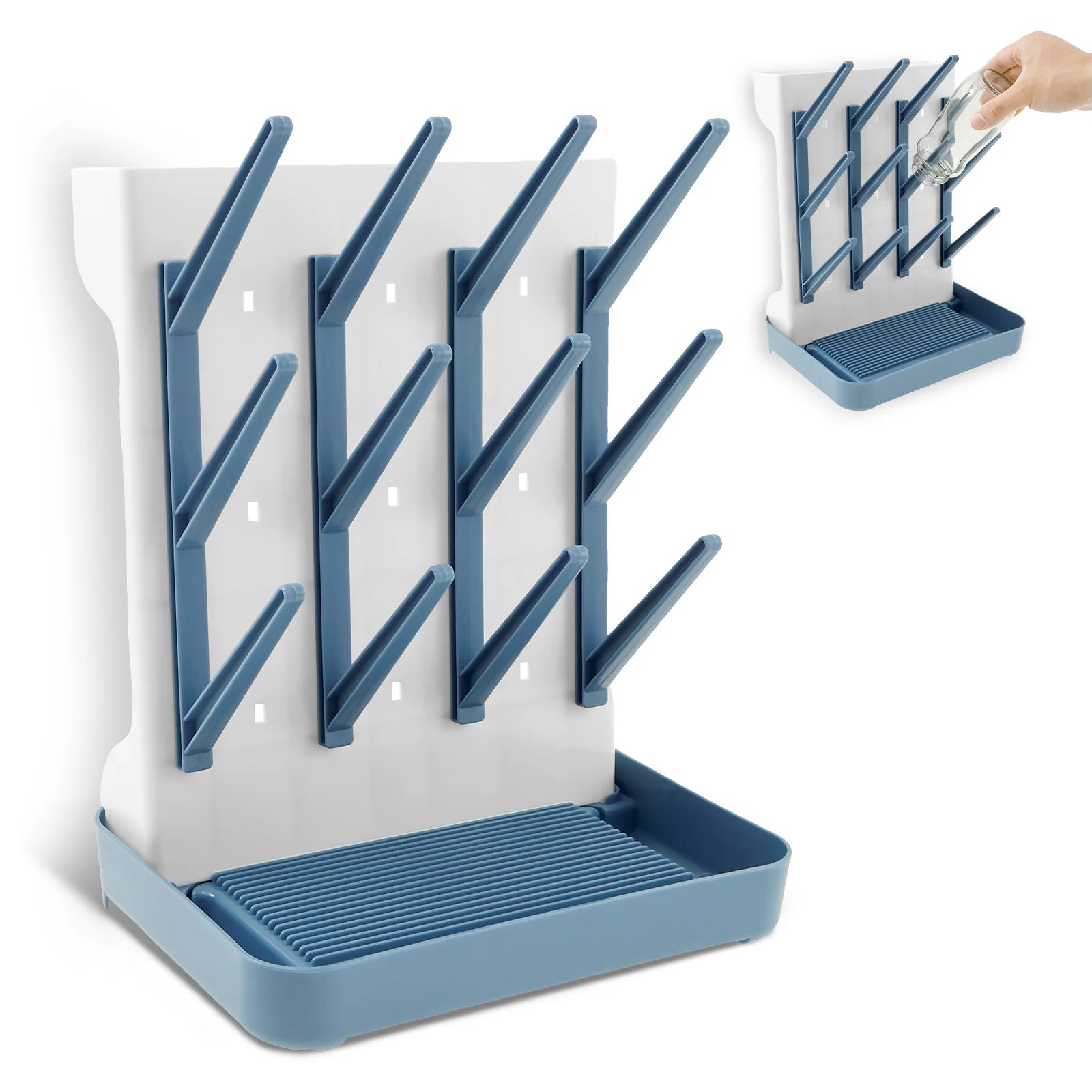 Compact Baby Bottle Drying Rack