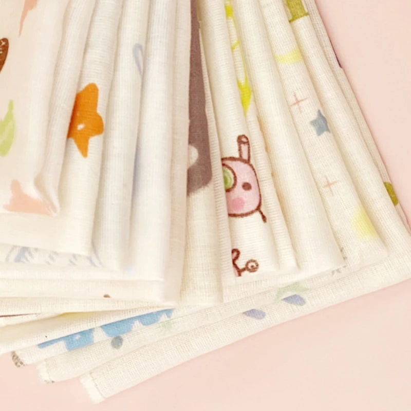 10-Pack Soft Baby Washcloths