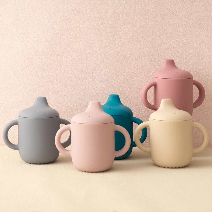 Silicone Training Straw Cup
