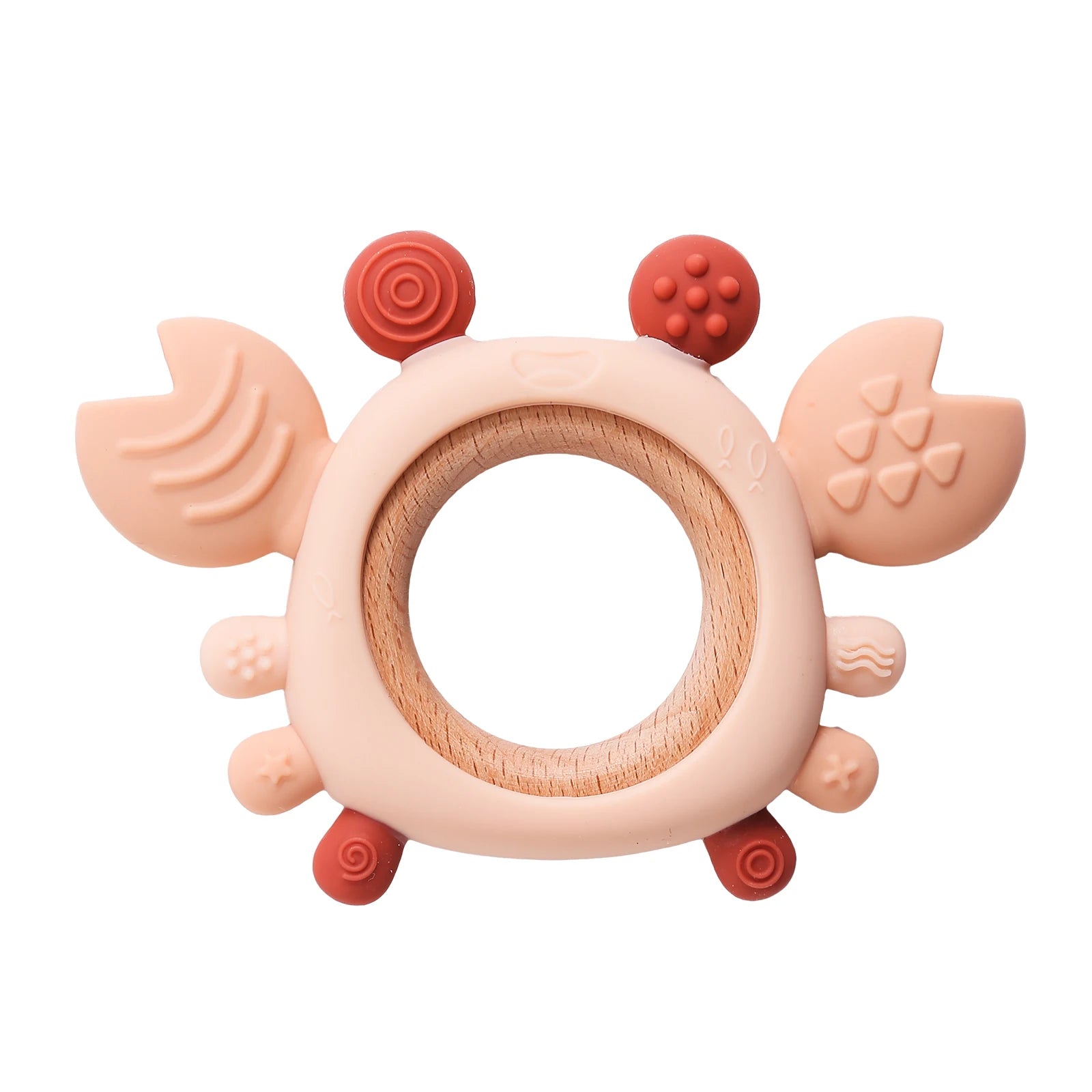 Silicone Crab Teether