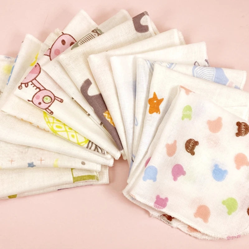 10-Pack Soft Baby Washcloths