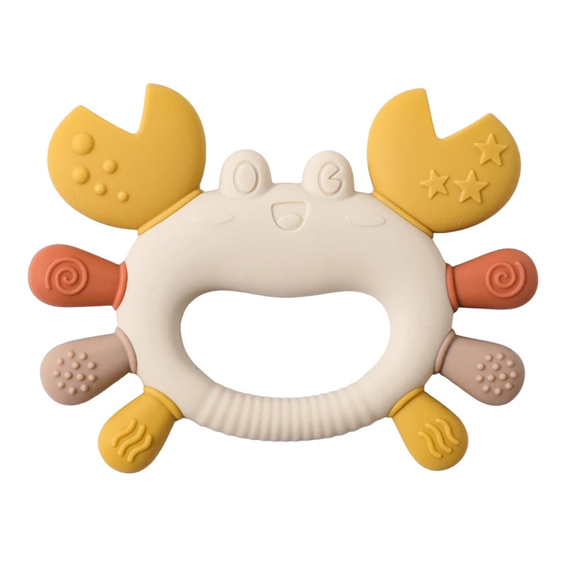 Silicone Crab Teether