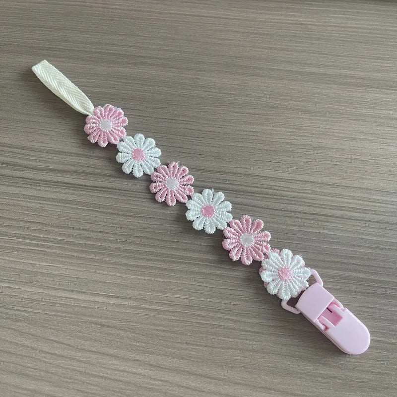 Daisy Pacifier Clip